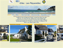Tablet Screenshot of les-paquerettes-du-val-andre.com